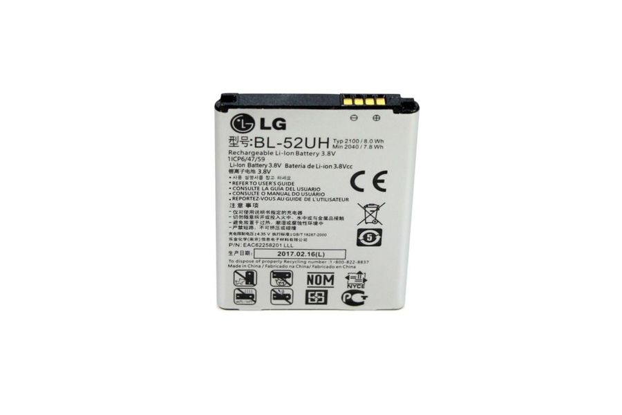 Акумулятор для LG LS620 Realm (BL-52UH) 2100 mAh