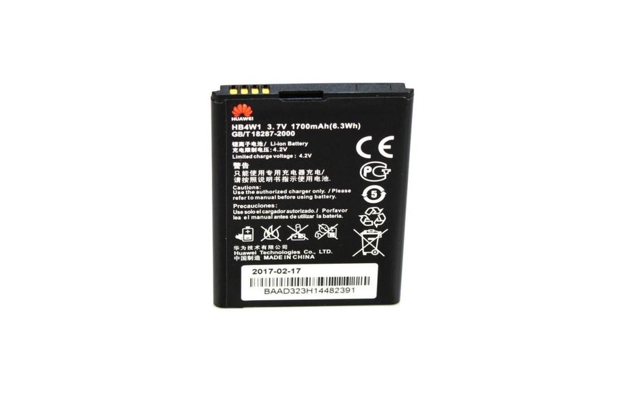 Акумулятор для Huawei Ascend Y210C (HB4W1) 1700 mAh