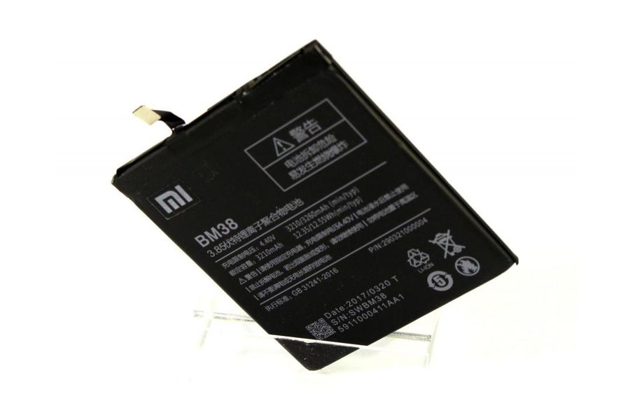 Акумулятор для Xiaomi Mi 4S Dual SIM (BM38) 3260 mAh