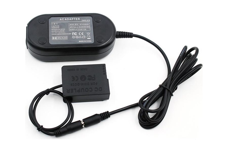 Мережевий адаптер Panasonic DMW-AC8+DMW-DCC8 для Panasonic LUMIX DMC-FZ300