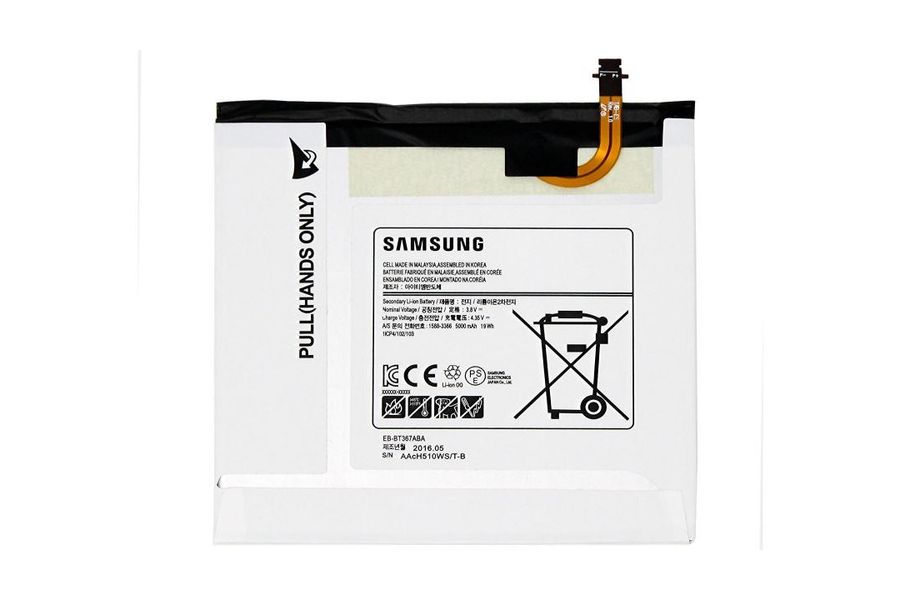 Акумулятор для Samsung Galaxy Tab E 8.0 SM-T375L / T375S / T377 / T377A / T377P / T377V / T377W (EB-BT367ABA) 5000 mAh