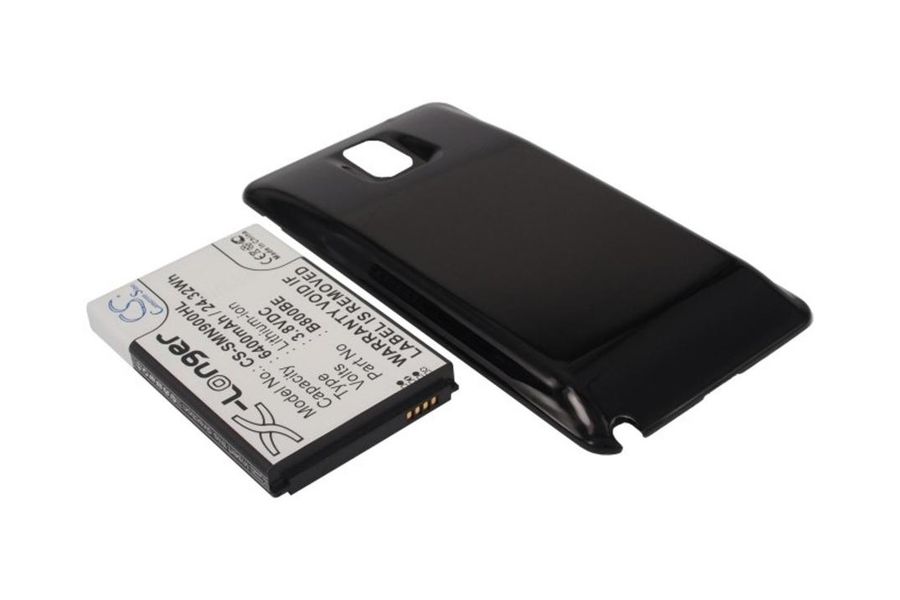 Посилена батарея B800BC для Samsung B800BK у комплекті із задньою кришкою