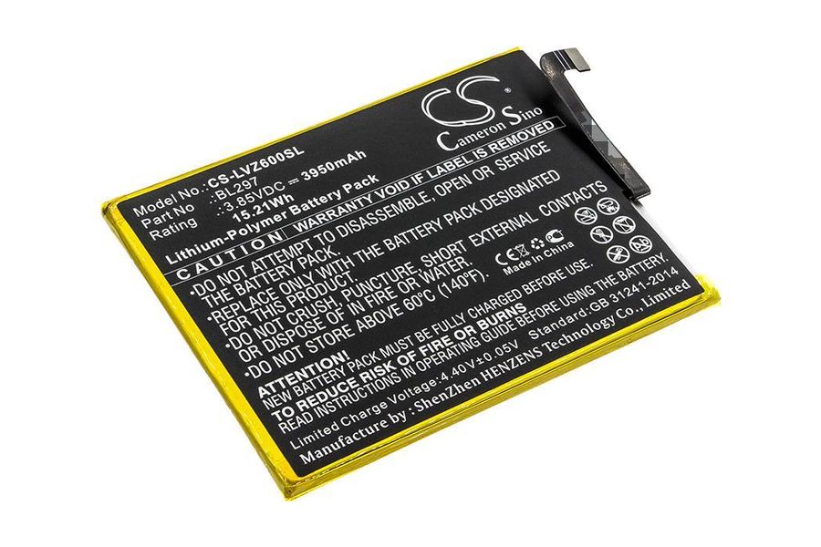 Акумулятор для Lenovo Z6 Lite (BL297) 3950 mAh (Cameron Sino CS-LVZ600SL)