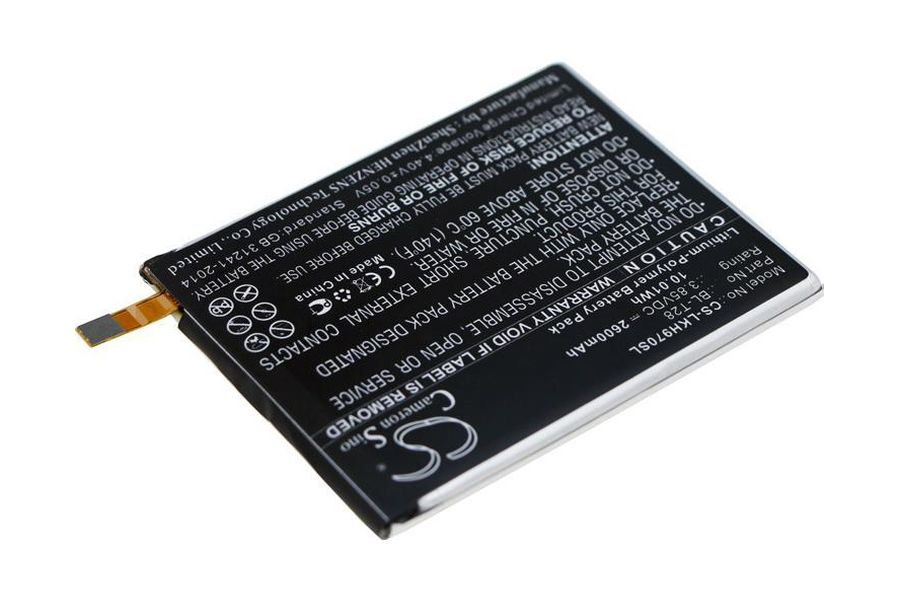 Акумулятор для LG Q7 Q720K / Q720L (BL-T28) 2600 mAh (Cameron Sino CS-LKH970SL)