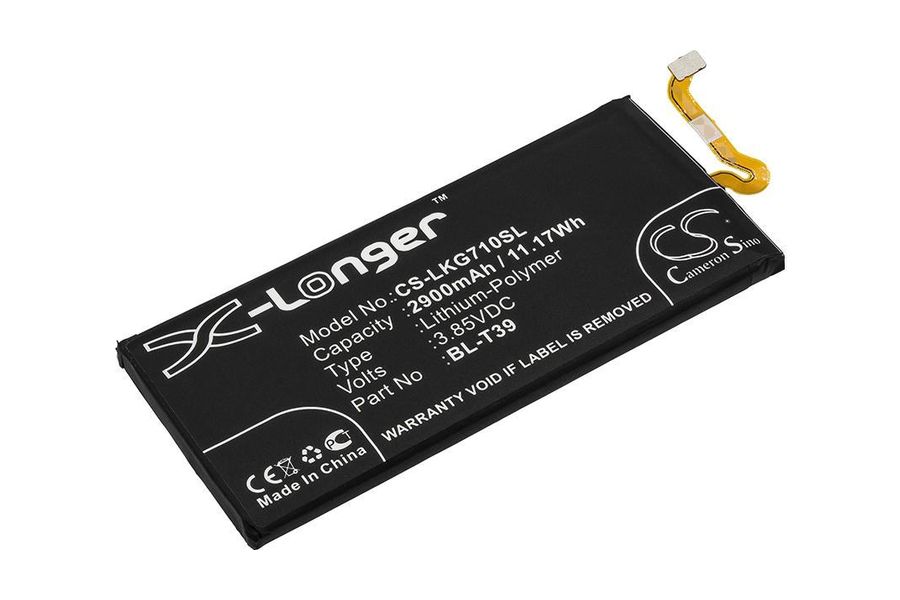 Акумулятор LG BL-T39 (2900 mAh) для G7 Plus G7 G710 K12+ 2019 K40 2019 X420 (X-Longer CS-LKG710SL)