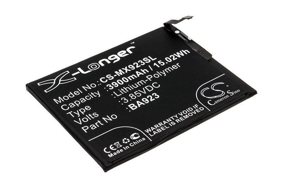 Акумулятор Meizu BA923 (3900 mAh) для Note 9 M923Q (X-Longer CS-MX923SL)