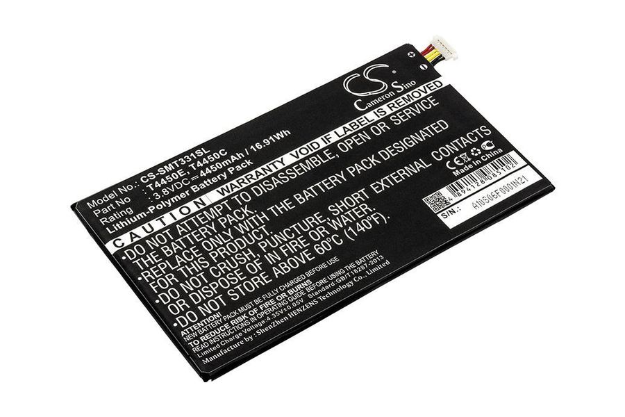 Акумулятор для Samsung SM-T315 Galaxy Tab 3 8.0 (T4450E) 4450 mAh (Cameron Sino CS-SMT331SL)