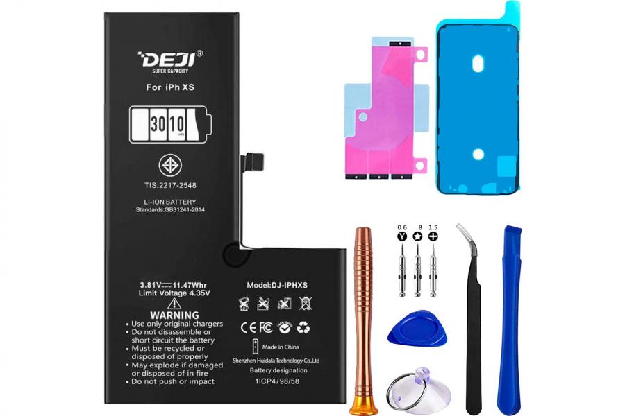 Акумуляторна батарея (3010 mAh) для Apple iPhone XS (DEJI) + набір інструментів