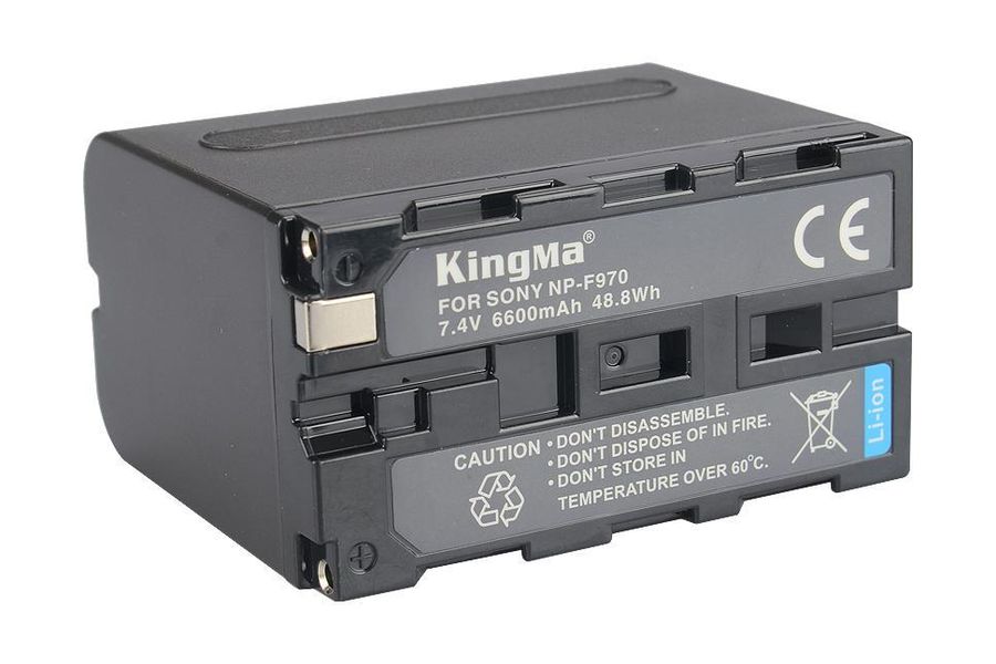Акумулятор Sony NP-F970 (KingMa) 6600 mAh (48.8 Wh)