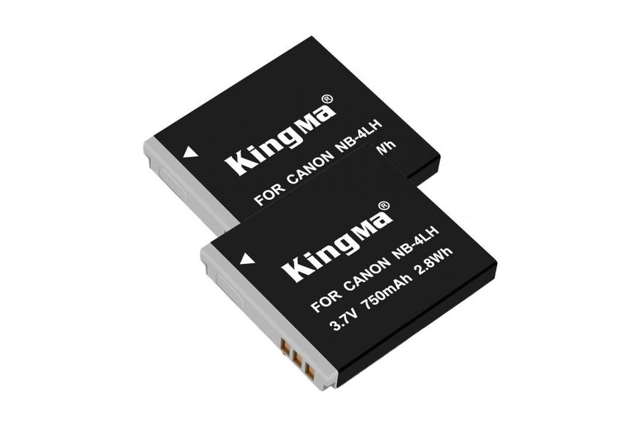 2-Pack KingMa NB-4L для Canon IXY Digital Wireless комплект з 2 акумуляторів (2xNB-4L)