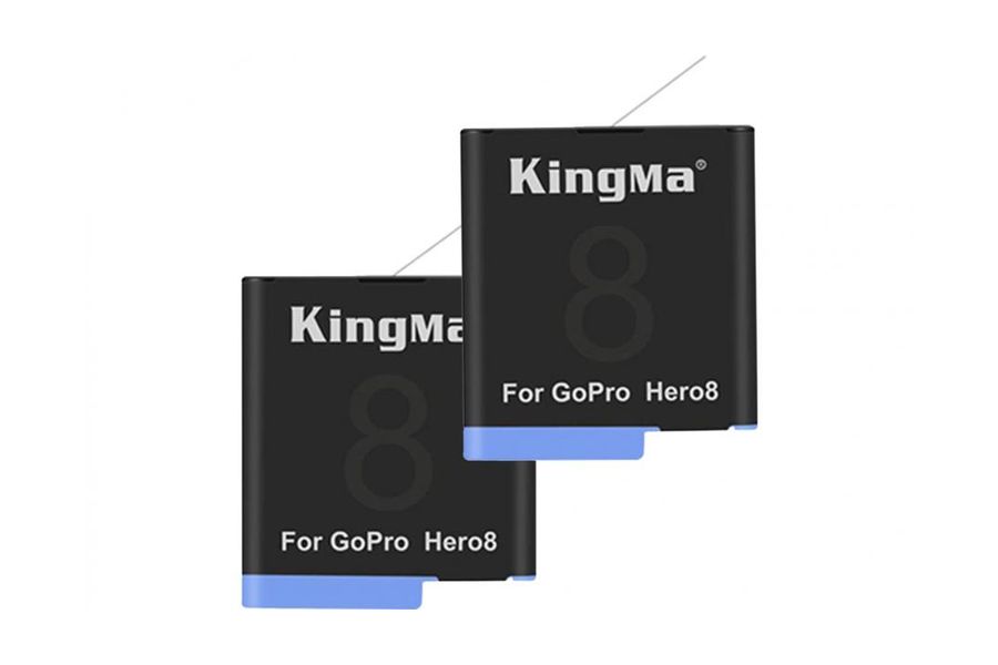2-Pack KingMa SPJB1B для GoPro HERO6 комплект з 2 акумуляторів (2xSPJB1B)