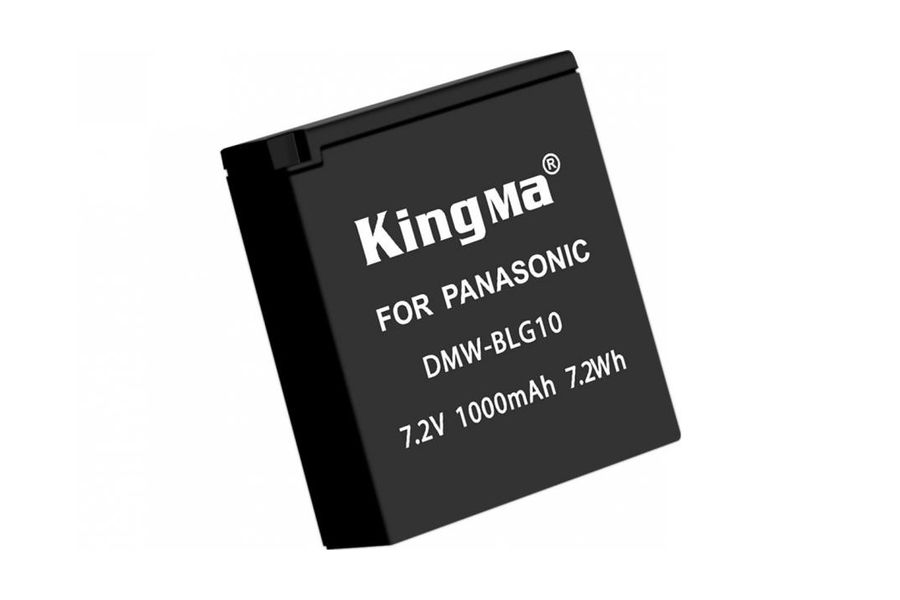 Акумулятор Panasonic DMW-BLG10 (KingMa) для Lumix DMC-GX7 DMC-GF6 DMC-TZ100 DMC-ZS100 (1000 mAh, 7.2V, 7.2 Wh)