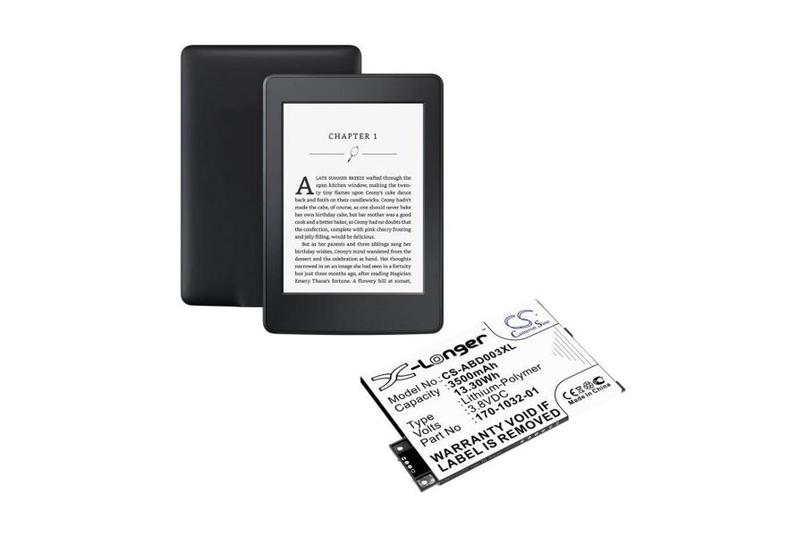 Акумулятор X-Longer CS-ABD003XL (3500 mAh) для Amazon Kindle 3 Kindle Graphite (170-1032-01)