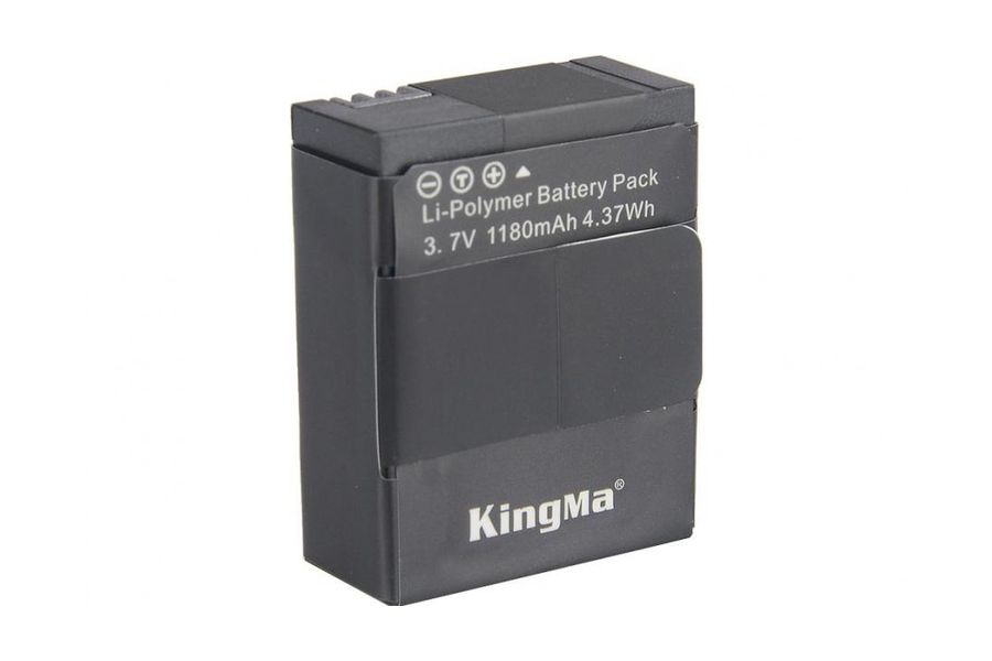 Акумулятор KingMa GoPro AHDBT-201 для HD Hero3 / Hero3+ (1180 mAh, 3.7V, 4.37 Wh)