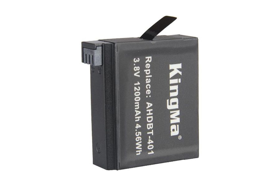 Акумулятор KingMa GoPro AHDBT-401 для HERO4 (1200 mAh, 3.8V, 4.56 Wh)