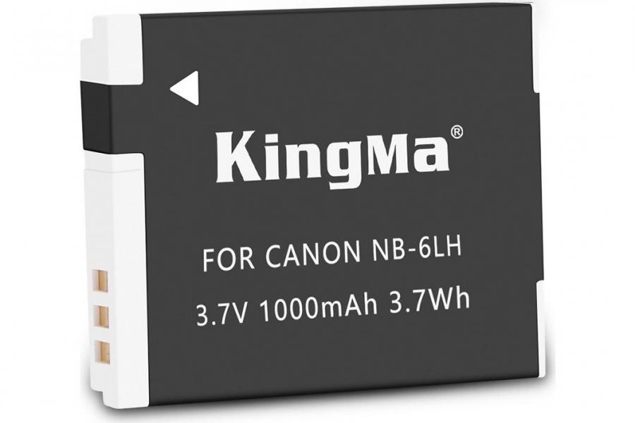 Акумулятор KingMa Canon NB-6L для Digital IXUS 105 (1100 mAh, 3.7V, 3.7 Wh)