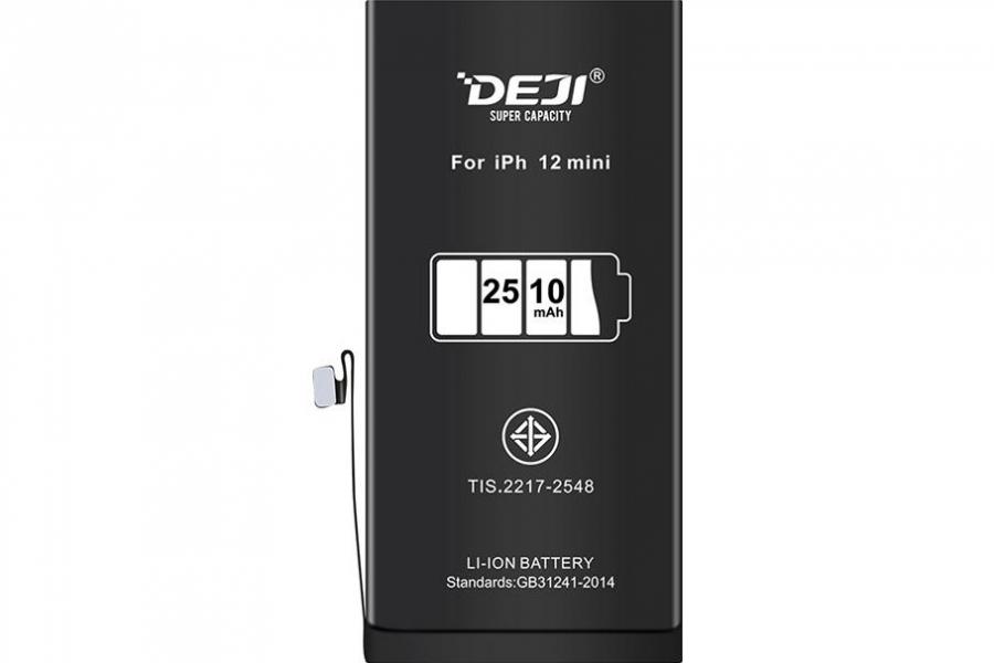Посилений акумулятор (2510 mAh) для Apple iPhone 12 mini A2399 A2176  (DEJI)