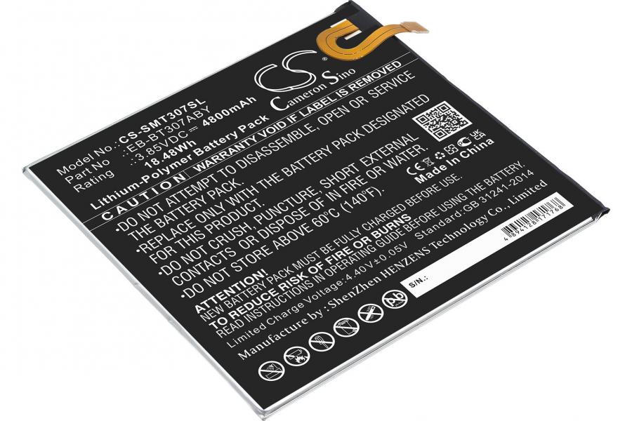 Акумулятор для Samsung Galaxy Tab A 8.4 (2020) / SM-T307U (EB-BT307ABY) 4800 mAh (Cameron Sino CS-SMT307SL)
