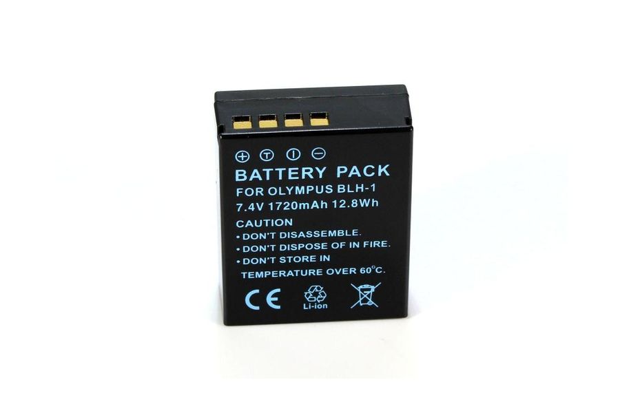 Аккумулятор Olympus BLH-1 Chip (1720 mAh, 7.4V, Li-Ion) для OD-M E-M1 Mark II