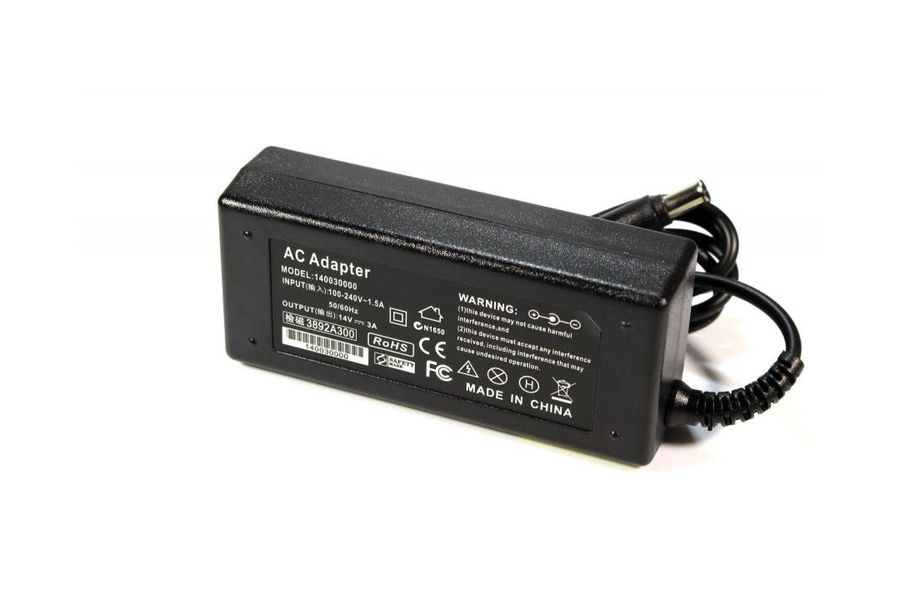 Блок питания для монитора Samsung SyncMaster 14V 3A (6.5*4.4 mm со штырьком) 42W