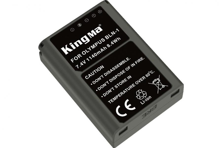 Акумулятор KingMa Olympus BLN-1 для Pen E-P5 (1140 mAh, 7.4V, 8.4 Wh)