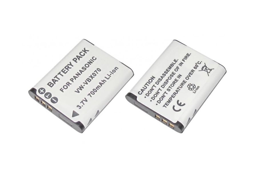 Акумулятор Panasonic VW-VBX070 (700 mAh) для Panasonic HX-DC1