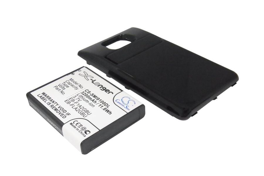 Усиленный аккумулятор X-Longer EB-F1A2GBU для Samsung Galaxy S2 в комплекте с задней крышкой