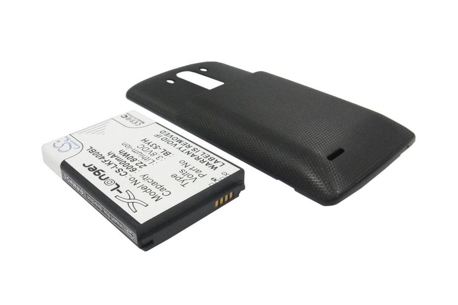 Усиленный аккумулятор X-Longer BL-53YH для LG G3 в комплекте с задней крышкой (black)