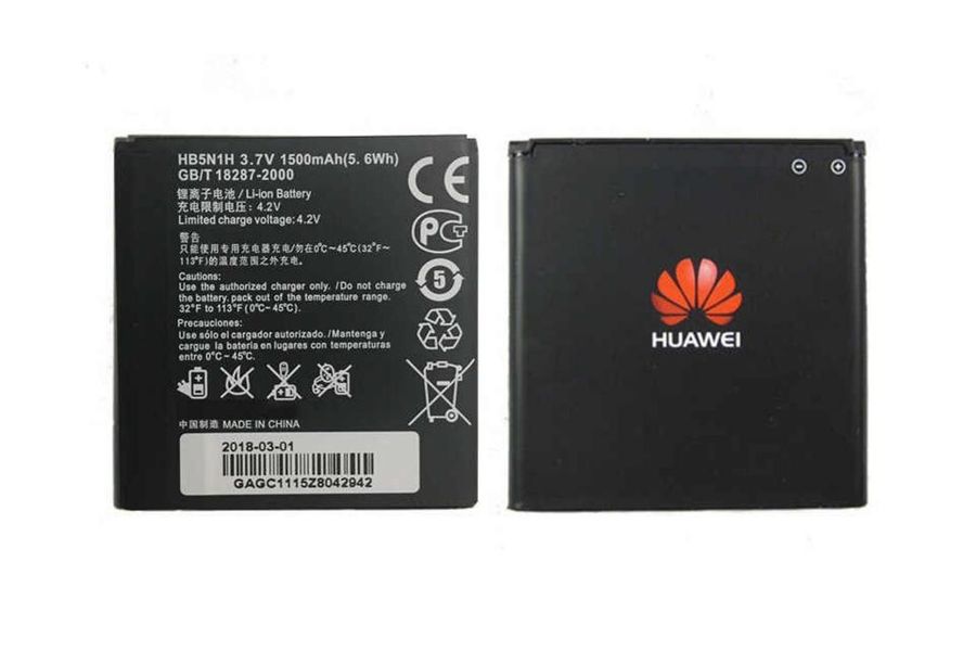 Аккумулятор Huawei HB5N1H (1500 mAh) для Ascend G300 G330 U8815 Y220 Y320