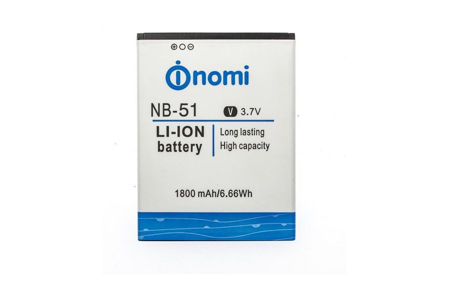 Аккумулятор Nomi NB-51 (1800 mAh) для i500 Sprint