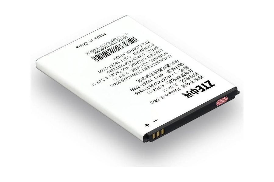 Аккумулятор ZTE Li3825T43P3h775549 (2500 mAh) для N919D V987 X990 V967S