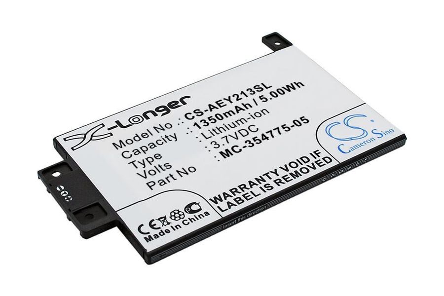 Аккумуляторная батарея для Amazon Kindle Paperwhite 6 Gen (MC-354775-05) 1350 mAh (X-Longer - CS-AEY213SL)