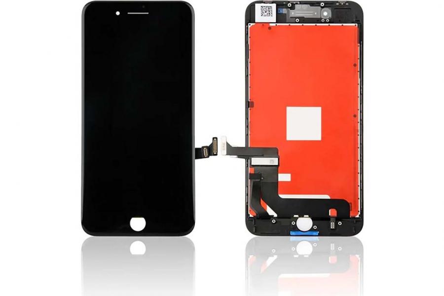 Дисплейний модуль до iPhone 8 Plus (5.5") Чорний (екран, тачскрін, шлейф)