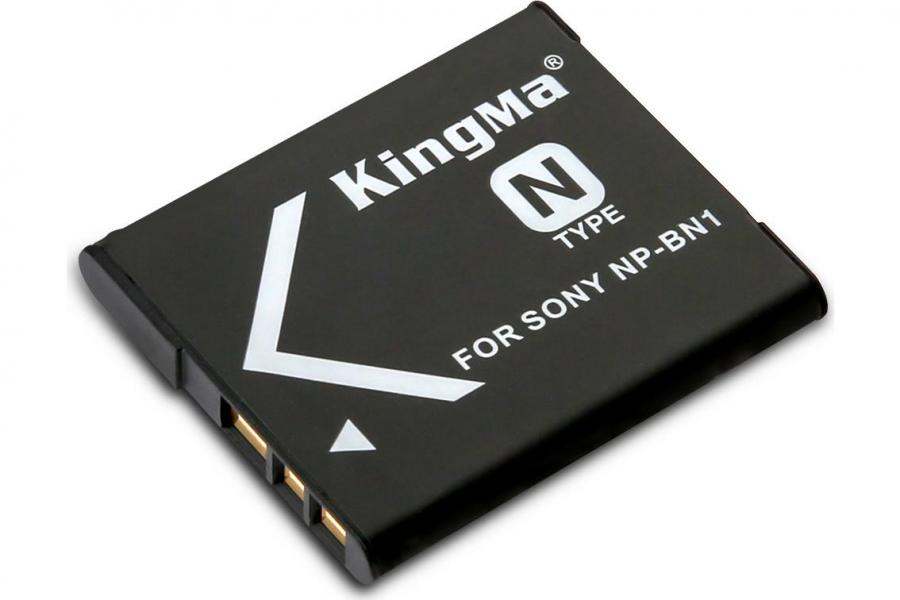 Акумулятор Sony NP-BN1 (KingMa) для DSC-W800 DSC-W610 DSC-W830 DSC-WX80 (650 mAh, 3.7V, 2.4 Wh)