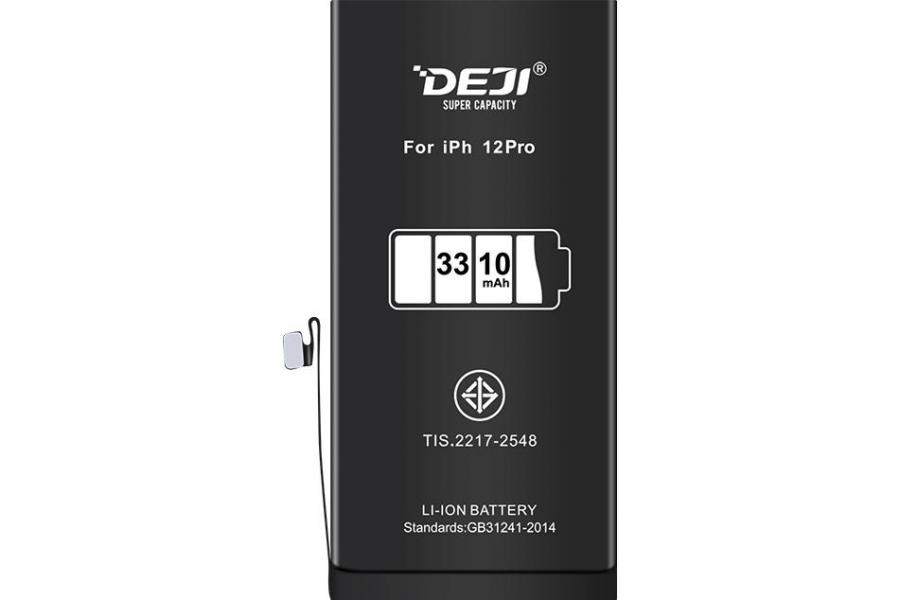 Посилений акумулятор (3310 mAh) для Apple iPhone 12 Pro A2407 A2341 (DEJI)