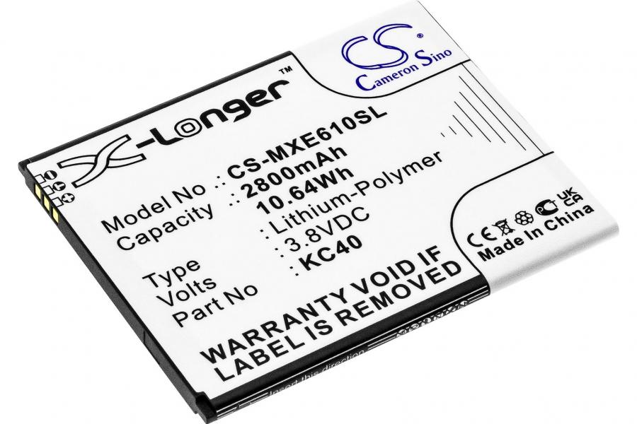 Акумулятор для Lenovo K10 (2019) (KC40) 2800 mAh (X-Longer CS-MXE610SL)