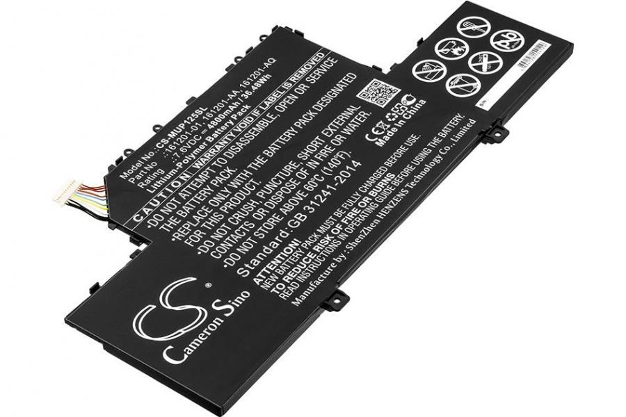 Батарея Xiaomi 161201-01 (4800 mAh) для Air 12.5 (Cameron Sino CS-MUP125SL)