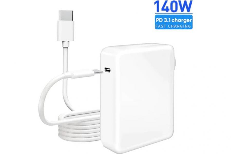 Блок живлення 140W USB-C Power Adapter для MacBook Pro 13-16" (2016-2023) MacBook Air 13" (2018-2024)