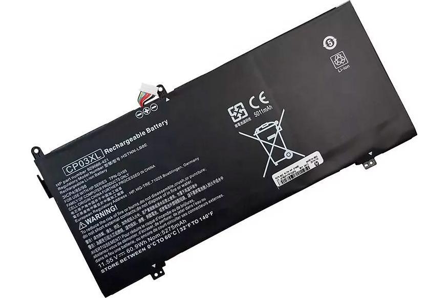 Батарея до ноутбука HP (CP03XL) Spectre X360 Convertible 13-AE000 | 11.4V 60.9 Wh | Replacement
