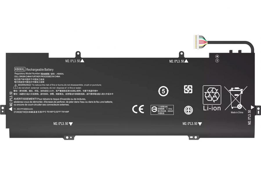 Батарея до ноутбука HP (KB06XL) Spectre X360 15-BL Series | 11.55V 79.20 Wh | Replacement