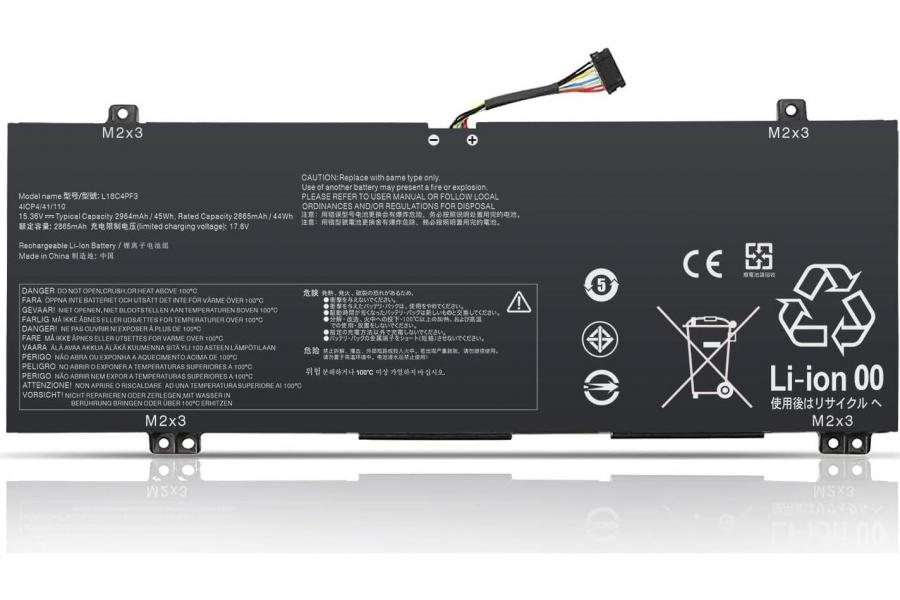 Батарея до ноутбука Lenovo (L18C4PF3) IdeaPad C340 IdeaPad S540 Flex-14API | 15.36V 45 Wh | Replacement