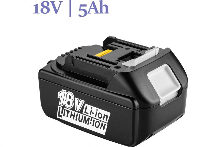 Акумулятор BL1850B 18V 5.0Ah до Makita BC series BCF201 / BCL180 / BCL182 / BCS550 | Replacement