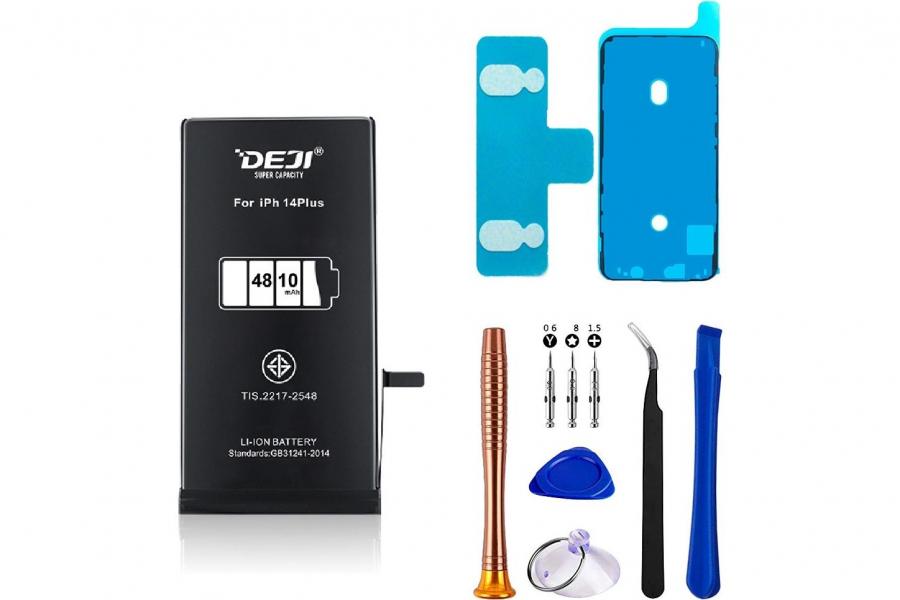 Посилений акумулятор (4810 mAh) для Apple iPhone 14 Plus (DEJI) + набір інструментів