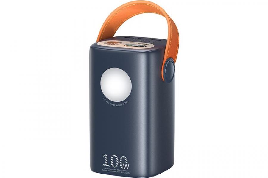 УMБ Remax RPP-100 60000 mAh Power Bank (Blue) 100W швидка зарядка і LED ліхтарик