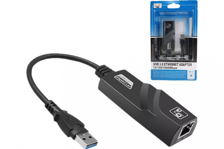USB 3.0 - Gigabit RJ45 1000Mbps адаптер Mindpure