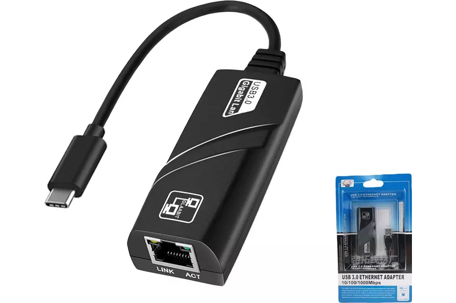 Type-C - Gigabit RJ45 1000Mbps адаптер Mindpure