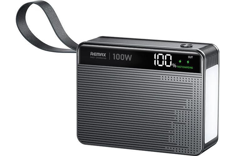 УMБ Remax FP-6 60000 mAh Power Bank (Blue) 100W швидка зарядка для ноутбуків і LED ліхтарик