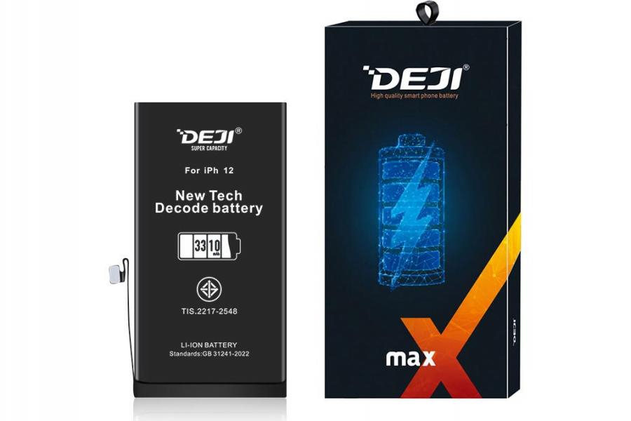 Адаптивний акумулятор (3310 mAh) для iPhone 12 (DEJI) | Розпізнається iOS як оригінал | Не потребує прошивки