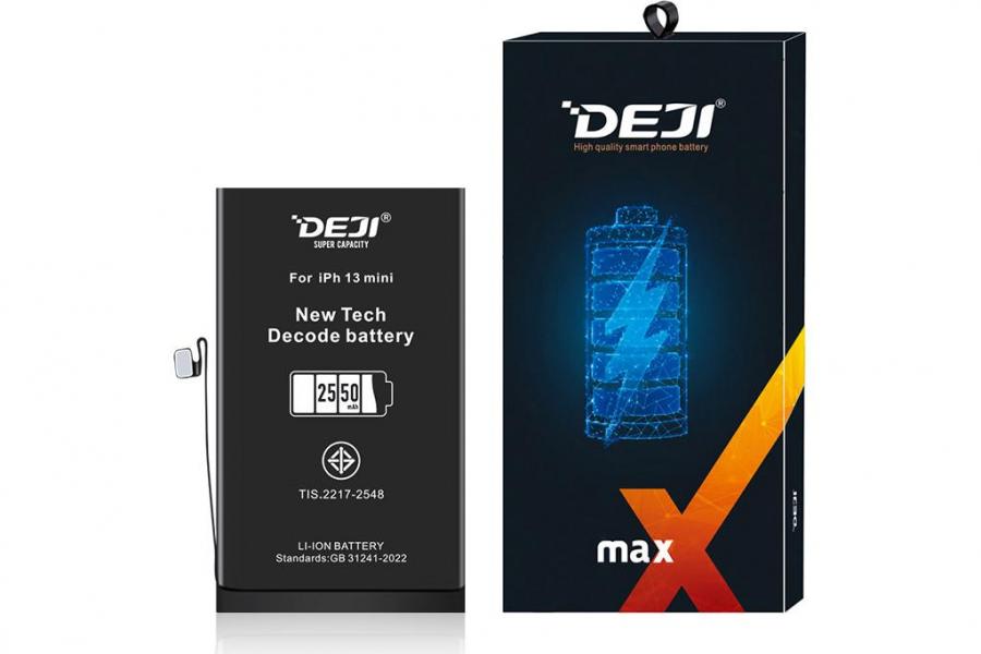 Адаптивний акумулятор (2550 mAh) для iPhone 13 Mini (DEJI) | Розпізнається iOS як оригінал | Не потребує прошивки