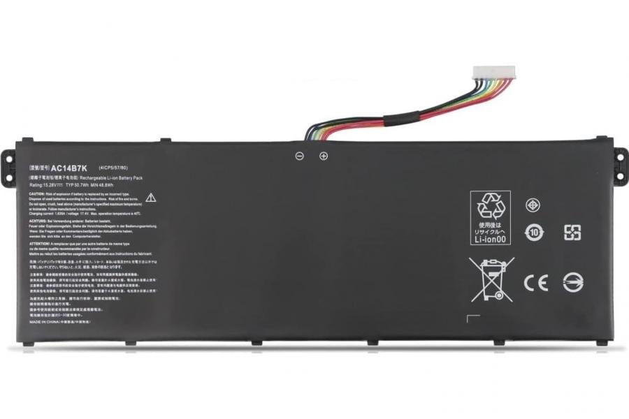 Акумуляторна батарея до ноутбука Acer Predator G9-791 (AS15B3N) | 14.8V 76.96 Wh | Replacement